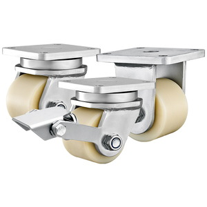 Extra heavy duty low center of gravitiy MC nylon caster