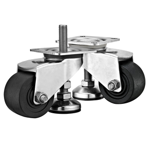 Low center of gravity stainless steel black...