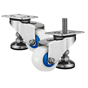 Low center of gravity stainless steel white...