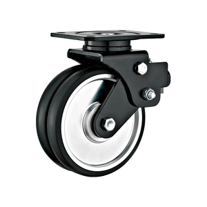 Low center of Medium Heavy duty AGV dual caster