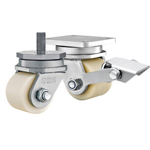 Extra heavy duty low center of gravitiy MC nylon caster